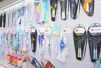 Ensemble de raquettes de tennis pour enfants et débutants, 2 raquettes de sport de plein air antidérapantes de haute qualité pour parents et enfants