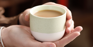 Taza de Té Japonesa Retro de Cerámica de 5oz, Hecha a Mano con Esmalte Reactivo, Taza de Té Kung Fu, Taza Pequeña para Espresso - Product Image 3