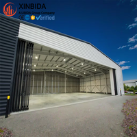 Hangar d'avion préfabriqué en acier à faible coût, structure métallique industrielle, entrepôt pour usage extérieur