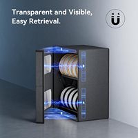 Boîte de rangement pour filament Creality, capacité 10 kg, type rectangulaire vertical, support anti-humidité, pour filament 3D de 1,75 mm de diamètre, salon