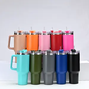 Bán buôn Hot Phong Cách Tumbler 40oz sáng tạo đôi Tường Cách Nhiệt thép không gỉ du lịch cốc cà phê