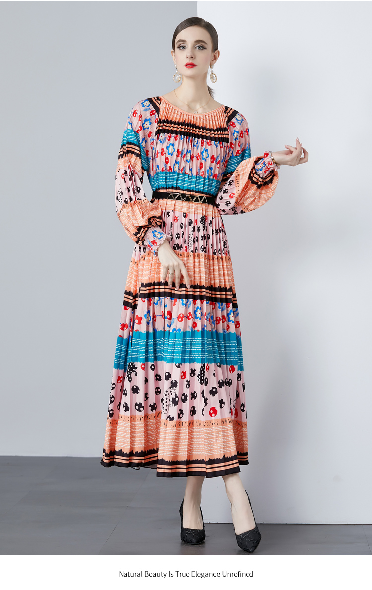 chinese dress ladies Green Multi Tropical Print Maxi Dress - All Dresses main image 0