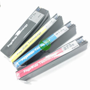 INK-TANK 973 973X 973XL <span class=keywords><strong>Cartouche</strong></span> d'<span class=keywords><strong>encre</strong></span> jet d'<span class=keywords><strong>encre</strong></span> <span class=keywords><strong>compatible</strong></span> couleur Premium pour HP973X pour imprimante <span class=keywords><strong>HP</strong></span> Pagewide Pro 452dn 477dw - Product Image 3