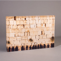 Panneau en acrylique personnalisé avec nom hébreu, décoration murale pour chambre de bébé juif, lettres hébraïques, cadeau pour Bar Mitzvah