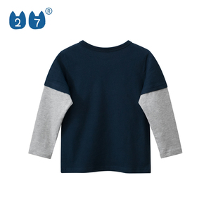 Camiseta de manga larga con <span class=keywords><strong>estampado</strong></span> de animales para niños, ropa bonita de algodón para bebés, para otoño y primavera - Product Image 2