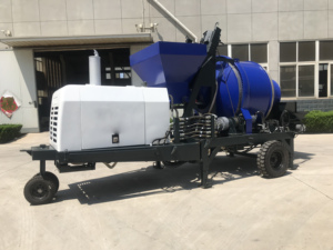 Bomba Mezcladora de Concreto JBT40-11R de <span class=keywords><strong>40m</strong></span>³/h con Motor Diésel para Construcción de Edificios - Product Image 6