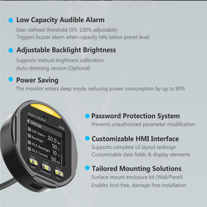 Tr24 500A Pin Màn hình Công suất Tester chỉ báo mức pin chỉ báo điện áp pin Meter - Product Image 4