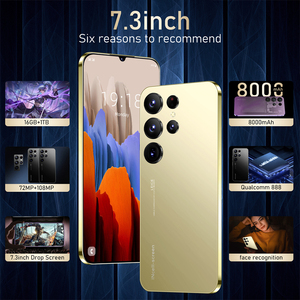 Samsun S24 siêu 5g điện thoại thông minh 7.3-inch HD điện thoại thông minh Quad Core mới nhất Android điện thoại di động OLED 5g điện thoại thông minh làm việc tại Ấn Độ - Product Image 2