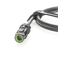 Cable HSD a HSD IP67, Arnés de Video HSD LVDS para Cámara de Visión Trasera de BMW, Conector HSD Rosenberger Código A de 4 Pines D4K14A-1D5A5-A
