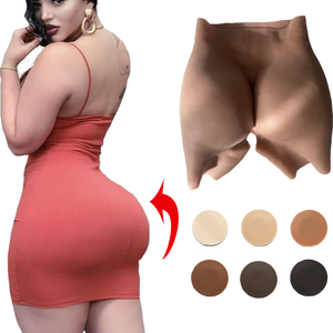 Sexy glúteos silicona cadera pantalones Invisible enorme falso trasero mejora pantalones suave alta calidad silicona culo Shaper bragas ropa interior - Product Image 1