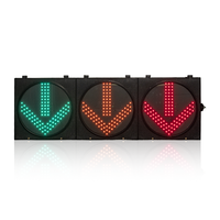 Feux de signalisation LED sans cadre de haute qualité, 300 mm (12 pouces), en matériau PC, alimentés par le réseau électrique, pour le contrôle des intersections
