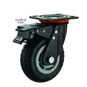 Heavy Duty 6 Pollici PP Core Extra Schiuma Pu caster wheel 6 Pollici Pneumatico Ruota Caster