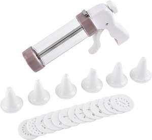 Nuevo Producto Popular: Prensa de Galletas con Agarre Cómodo, Mini Prensa Manual para Galletas Spritz, Cortador de Galletas para Cocina - Product Image 1