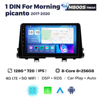 NaviFly Radio Mobil Android Terbaru dengan GPS Navigasi untuk KIA Morning Picanto 2017-2020 Mendukung Output AV  Auto Android