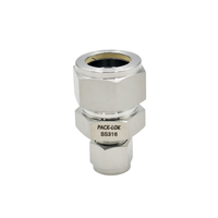 Union de réduction à compression de haute qualité en acier inoxydable SS316 3/4 pouces, double embout lisse, résistant à la corrosion pour l'industrie pétrolière et gazière