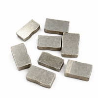 SS-S110 Segments diamantés personnalisés, directement d'usine, 24*13/14*6.6/7.2mm, pour lame de scie à tour de 5.5mm d'épaisseur de noyau, à coupe rapide