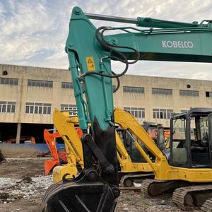 प्रयुक्त 6 टन मिनी डिगर कोबेल्को SK60 SK60SR जापान से प्रयुक्त क्रॉलर उत्खनन sk03 sk04 sk200 sk210 - Product Image 6