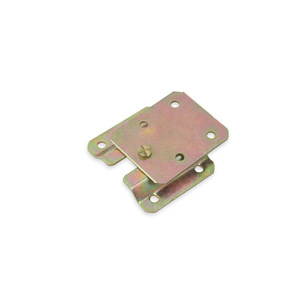 Iron Hanging Plate Carbon Steel 20 Mm Hole Locking Furniture Connector For Cupboard Industrial Design - Product Image 1