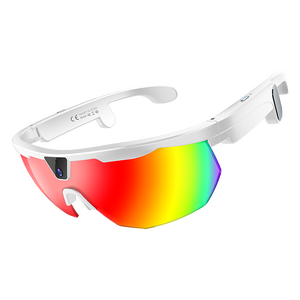 نظارات هوميرن W640 الذكية للدراجات، نظارات شمسية رياضية للقيادة والجري في الهواء الطلق مع كاميرا تسجيل بدقة 1080 بكسل - Product Image 5