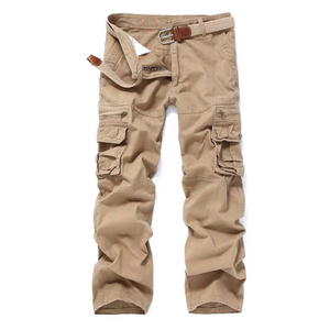 <span class=keywords><strong>Pantaloni</strong></span> <span class=keywords><strong>Cargo</strong></span> da Uomo Trendy Casual a Vita Media con Tasche Multiple per Allenamento all'Aperto - Product Image 3