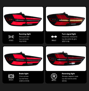 Luz Trasera para BMW X6 14-19, Modelo F16, Chasis G, Luz de Freno Modificada, Luz de Giro Secuencial - Product Image 3