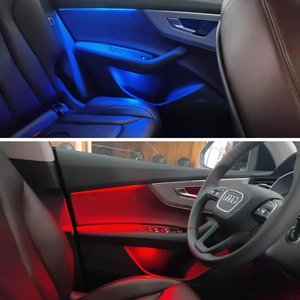 Iluminación ambiental del coche para Cadillac <span class=keywords><strong>Audi</strong></span> <span class=keywords><strong>Q8</strong></span> 2019-2020 Auto LED atmósfera iluminación accesorios de coche Auto electrónica - Product Image 5