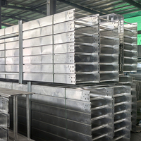 Coffre à câbles en aluminium pour la distribution électrique industrielle et l'organisation des câbles