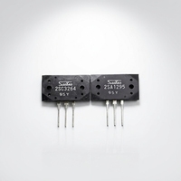 Paire de transistors d'amplificateur audio complémentaires 2SA1295 2SC3264 fabriqués au Japon, emballage standard