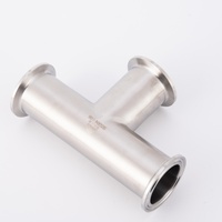 Coude de tuyauterie à serrage en acier inoxydable 304/316 DIN 3A, courbes à 90/180 degrés, résistant aux produits chimiques basse pression