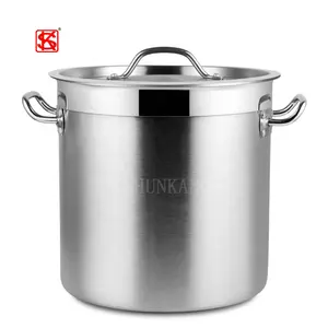 Wholesale High Quality Cookware Restaurant Soup Pots Warmer Cooking Soup Pot  Stainless Steel Pot - China Pot and Soup Pot price