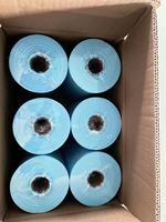 Rouleau de bavoirs dentaires jetables Xingcheng, 2 plis, papier, film plastique, 80 pièces