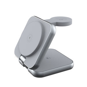 Support de <span class=keywords><strong>chargeur</strong></span> sans fil magnétique pliable 15W Station de charge 3 en 1 pour <span class=keywords><strong>Apple</strong></span> <span class=keywords><strong>iPhone</strong></span> 15 14 <span class=keywords><strong>13</strong></span> 12 <span class=keywords><strong>Pro</strong></span> <span class=keywords><strong>Max</strong></span> - Product Image 2