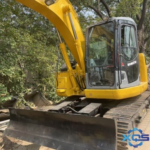 Excavatrice sur chenilles d'occasion Komatsu PC128US, faible nombre d'heures, Japon, 12T, avec PLC, boîte de vitesses, moteur et pompe - Product Image 6