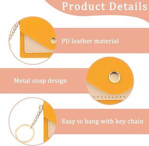 Estuche Personalizado de Cuero PU con Protección de Privacidad y Anillo para Llaves, Organizador de Pastillas y Tarjetas - Product Image 6