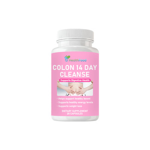 Factory Direct Colon 14 Day Cleanse Capsules with Total Carbohydrates Supports Healthy Energy Levels Nutrient Absorption Capsule - Product Image 1
