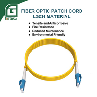 Cable de Conexión de Fibra Óptica GETEKnet ODM OEM SC/APC-SC/UPC Simplex G657A LSZH para Interiores, Cable de Fibra Óptica SC/APC