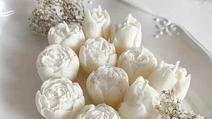 New Ideas Rose Flower Silicone Molds Daisy Flower Fondant Mold for