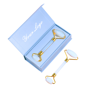 Newest Women Skincare Face <strong>Roller</strong> Rose Quartz <strong>Jade</strong> <strong>Roller</strong> Opalite <strong>Roller</strong> for Face Antia Aging - Product Image 1