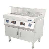Friteuse électrique automatique 30L pour poulet frit, frites et poisson