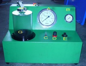 Testeur d'injecteur de carburant à <span class=keywords><strong>double</strong></span> ressort <span class=keywords><strong>PQ400</strong></span> pour injecteurs diesel - Product Image 3