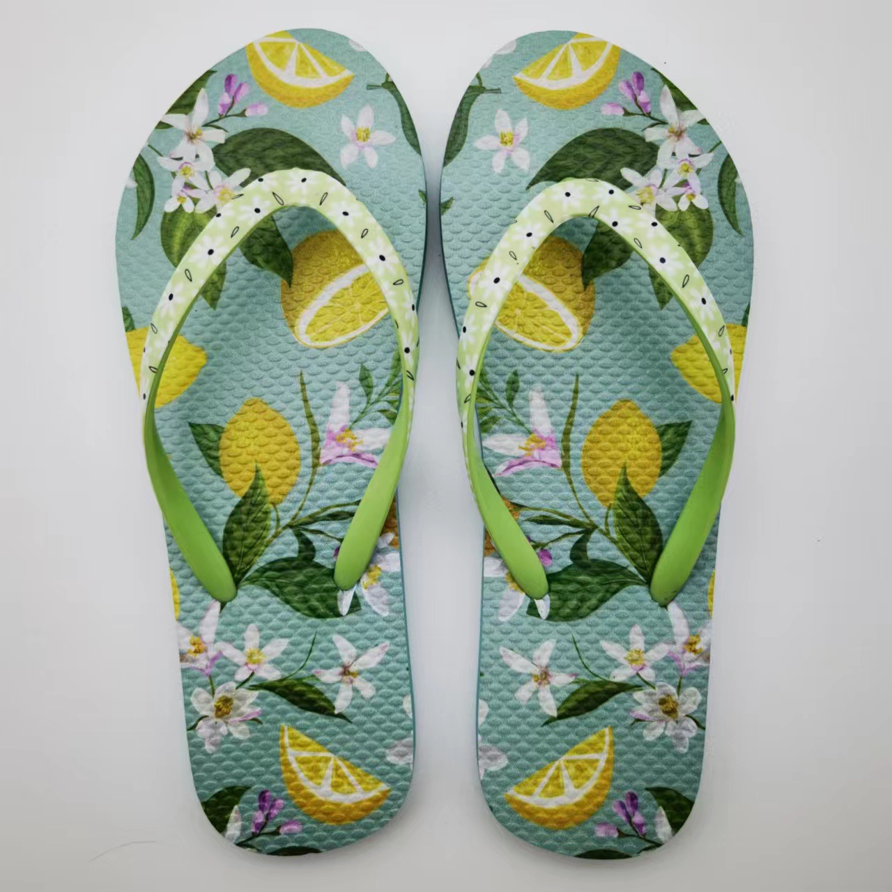 Custom Rubber PVC Printed Filpflops Comfortable Non-slip Summer Beach Casual Flip-flops