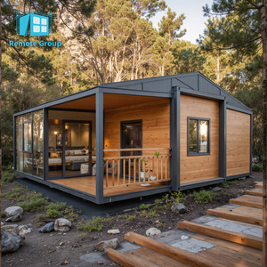 Maison portable à distance de 20 pieds ou 40 pieds, maison-conteneur moderne extensible, <span class=keywords><strong>2</strong></span>, 3 ou 4 chambres, maison mobile - Product Image 1