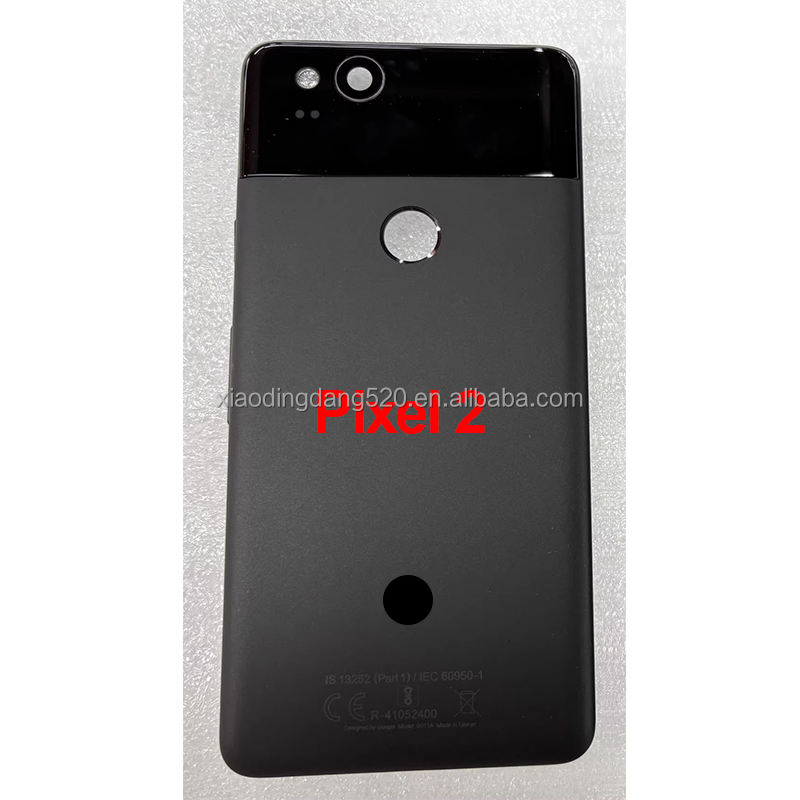 Cubierta trasera del Pixel 2 negra
