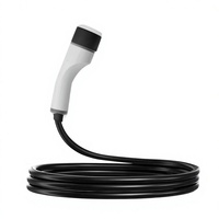 Borne de recharge AC 3,5 kW Type 2 16A 240V portable avec contrôle par application, câble de charge intelligent