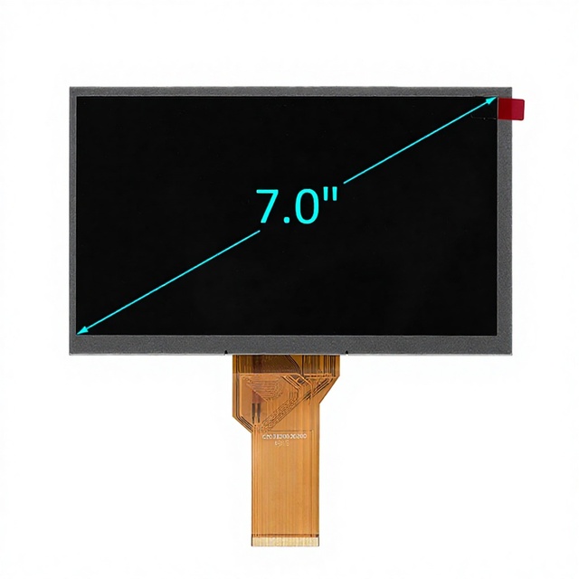 Stock Original Innolux LCD Module 7" 800x480 WVGA Transmissive Normal White 250cd/m Brightness TFT Display Panel AT070TN92