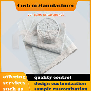 Vendita Diretta di Tessuto in Fibra Ceramica, Tessuto <span class=keywords><strong>Isolante</strong></span> Termico e Tessuto in Fibra Rinforzato con Filo d'Acciaio - Product Image 2