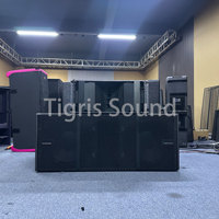 VIO S218 Double Subwoofer Actif 18 Pouces 1500W RMS 6000W Crête 28Hz en Bouleau pour Système de Sonorisation Professionnel