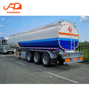 Remorque-citerne à <span class=keywords><strong>essence</strong></span> de haute qualité 42000L 45000L, remorque-citerne à pétrole brut en acier haute résistance pour la chaîne d'approvisionnement en carburant africaine - Product Image 2