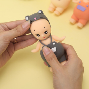 Juguete Blandito de Ángel Bebé Adorable para Vestir, de Crecimiento Lento, Antiestrés, con Atuendos Intercambiables, Material Elástico Suave - Product Image 3