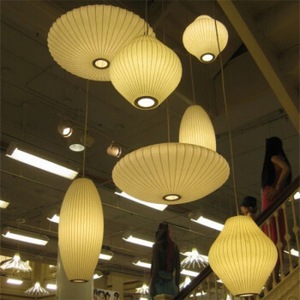 Chinese Style Pendant <b>Light</b> Round E27 Led Chandelier For Living Room <b>Dining</b> Hotel Hallway Zen Inspired Single Head 10-15 Sqm - Product Image 1